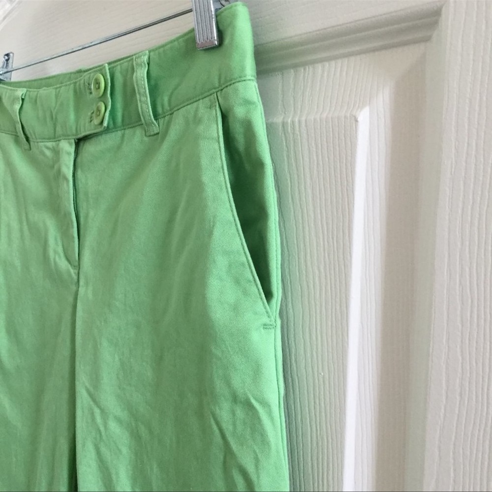 Vineyard Vines Dayboat Capri Pants Wasabi Green - Picture 4 of 6